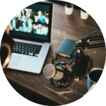 2 Hours of Recording & filming your podcast in our professional podcasting studio